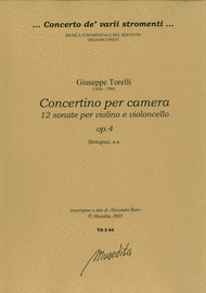 Concertino per camera op. 4 ([Bologna]