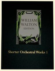 Shorter Orchestral Works I Sheet Music by William Walton