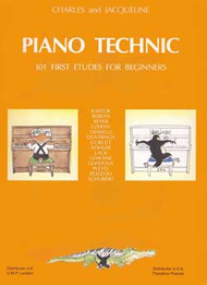 Piano Technic - 101 Studies For Beginners Sheet Music by Jacqueline Herve Charles/Jacqueline Pouillard