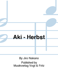 Aki - Herbst Sheet Music by Jiro Nakano
