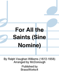 For All the Saints (Sine Nomine) Sheet Music by Ralph Vaughan-Williams