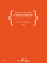 Etudes pour une haute virtuosite - Studies for High Virtuosity Sheet Music by Arthur Ter-Hovhanisian