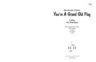 You're A Grand Old Flag Sheet Music by Cohan