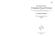 A Stephen Foster Portrait Sheet Music by Stephen Foster