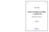 Songs Without Words Sheet Music by Gustav Holst