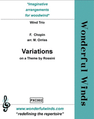 Variations on a Theme By Rossini Sheet Music by Frederic Chopin