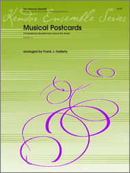 Musical Postcards (10 Saxophone Quartets From Around The World) Sheet Music by Various