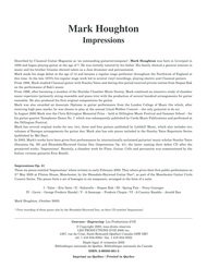 Impressions Sheet Music by Mark Houghton