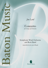 Concert for Group and Orchestra Sheet Music by Jon Lord