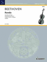 Rondo Sheet Music by Ludwig van Beethoven