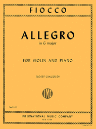 Allegro Sheet Music by Joseph-Hector Fiocco