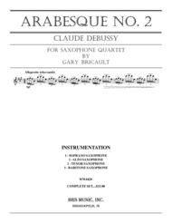 Arabesque No. 2 Sheet Music by Claude Debussy