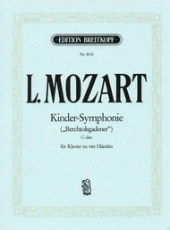 Children's Symphony in C major Sheet Music by Leopold Mozart
