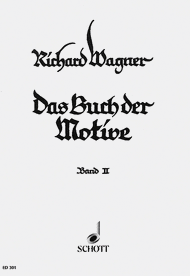 The book of motifs Band 2 Sheet Music by Richard Wagner