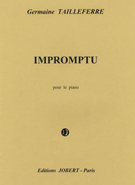 Impromptu Pour Piano Sheet Music by Germaine Tailleferre