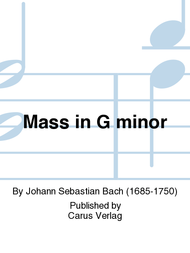 Mass in g minor Sheet Music by Johann Sebastian Bach