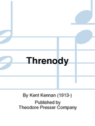 Threnody Sheet Music by Kent Kennan
