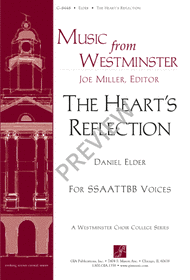 The Heart's Reflection Sheet Music by Daniel Elder