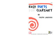 Easy Duets for Clarinet Sheet Music by Costel Puscoiu