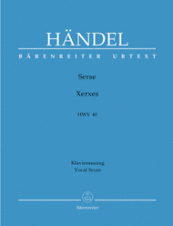 Serse - Xerxes HWV 40 Sheet Music by George Frideric Handel