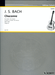 Chaconne Sheet Music by Johann Sebastian Bach