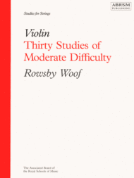 Thirty Studies of Moderate Difficulty Sheet Music by Woof