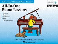 All-in-One Piano Lessons Book A Sheet Music by Barbara Kreader