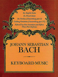 Keyboard Music Sheet Music by Johann Sebastian Bach