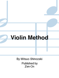 Violin Method Sheet Music by Mitsuo Shinozaki