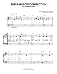 The Rainbow Connection Sheet Music by Paul Williams