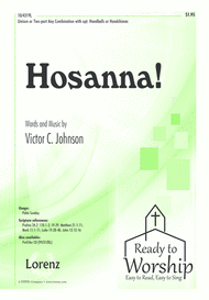 Hosanna! Sheet Music by Victor C Johnson