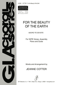 For the Beauty of the Earth Sheet Music by Jeanne Cotter