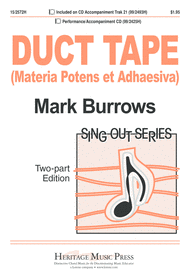 Duct Tape Sheet Music by Mark Burrows