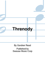 Threnody Sheet Music by Gardner Read