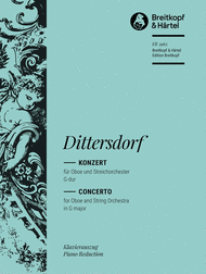 Oboe Concerto in G major Sheet Music by Karl Ditters Von Dittersdorf