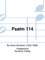 Psalm 114 Sheet Music by Anton Bruckner