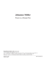 Poem to a Distant Fire Sheet Music by Johannes Moller