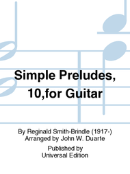 Simple Preludes