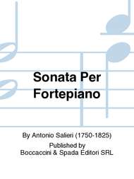 Sonata Per Fortepiano Sheet Music by Antonio Salieri