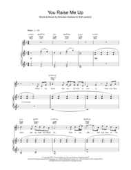 You Raise Me Up Sheet Music by Aled Jones
