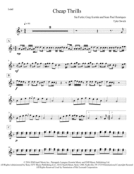Cheap Thrills for Steel Band Sheet Music by Sia feat. Sean Paul