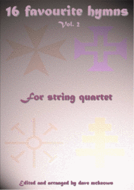 16 Favourite ?Hymns for String Quartet (Vol 2.) Sheet Music by Various