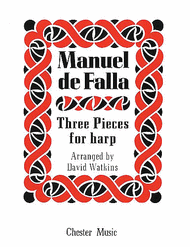 Three Pieces For Harp Sheet Music by Manuel de Falla