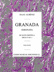Granada Serenata No.1 (Suite Espanola) Op.47 Sheet Music by Isaac Albeniz
