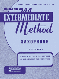 Rubank Intermediate Method (Saxophone) Sheet Music by J.E. Skornicka