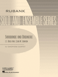 Sarabande and Badinerie Sheet Music by Johann Sebastian Bach