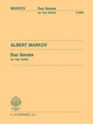 Duo Sonata Sheet Music by Albert Markov