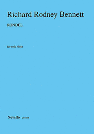 Rondel For Solo Viola Sheet Music by Richard Rodney Bennett