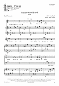 Resurrected Lord Sheet Music by Herb Frombach
