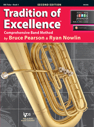 Tradition of Excellence Book 1 - BBb Tuba Sheet Music by Bruce Pearson